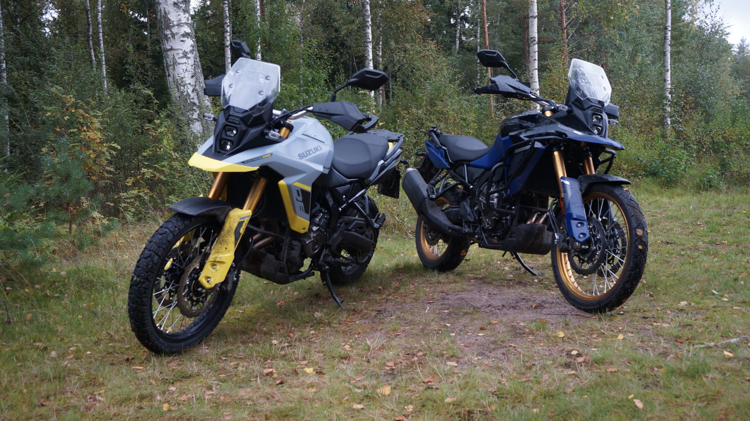 Suzuki V-Strom 800 DE kruusal ja maastikul